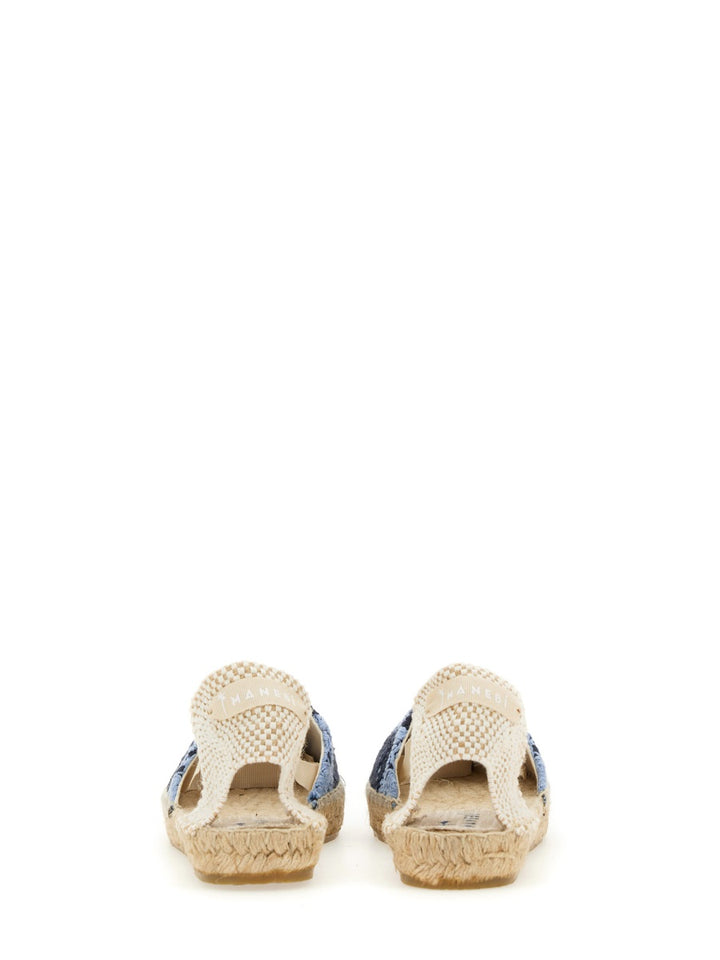 Manebí Flat Shoes - Blue | Wanan Luxury