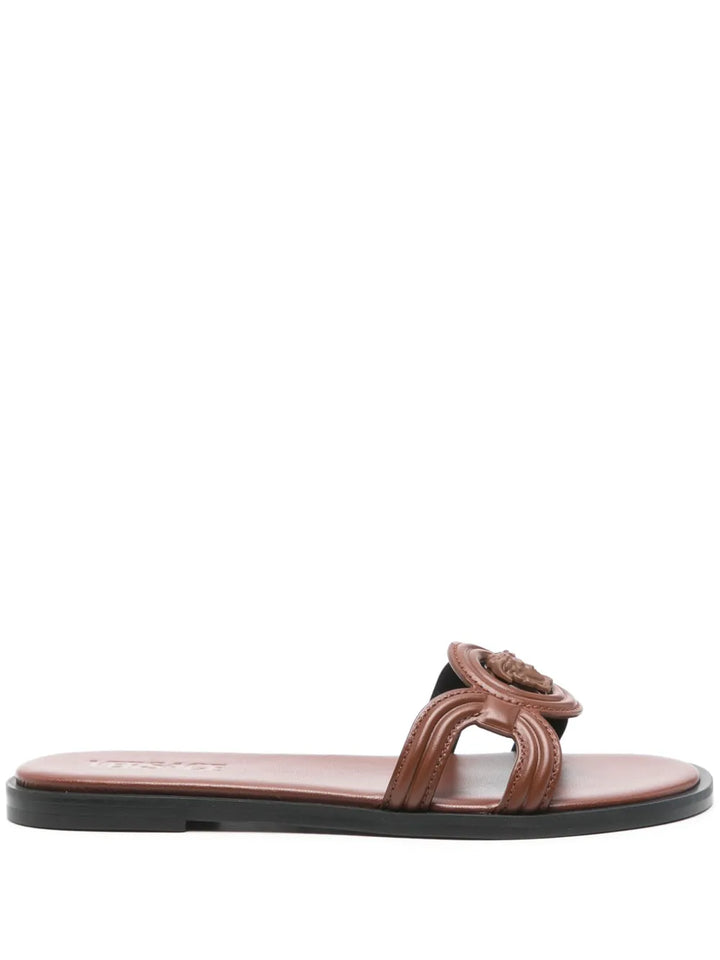 Versace Sandals - Brown | 8f430ec4b30922144a8afe8eb47284534cdf8ec0