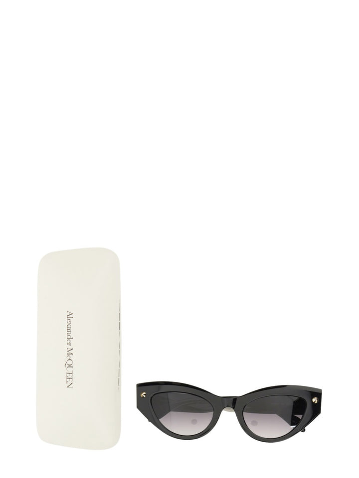 Alexander McQueen Sunglasses - Black | Wanan Luxury