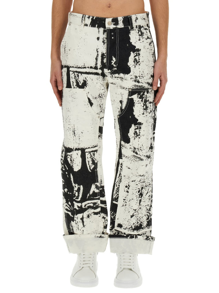 Alexander McQueen Denim - White | Wanan Luxury