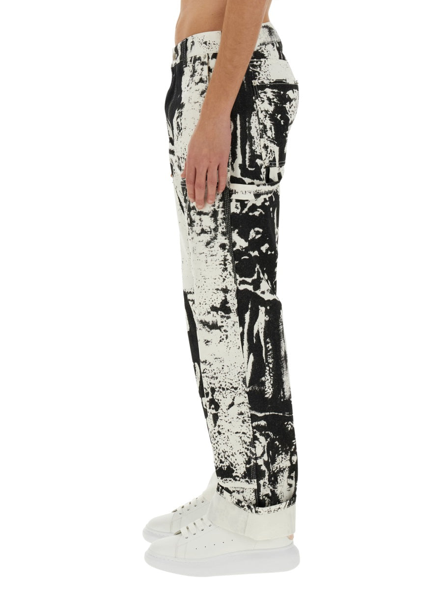 Alexander McQueen Denim - White | Wanan Luxury