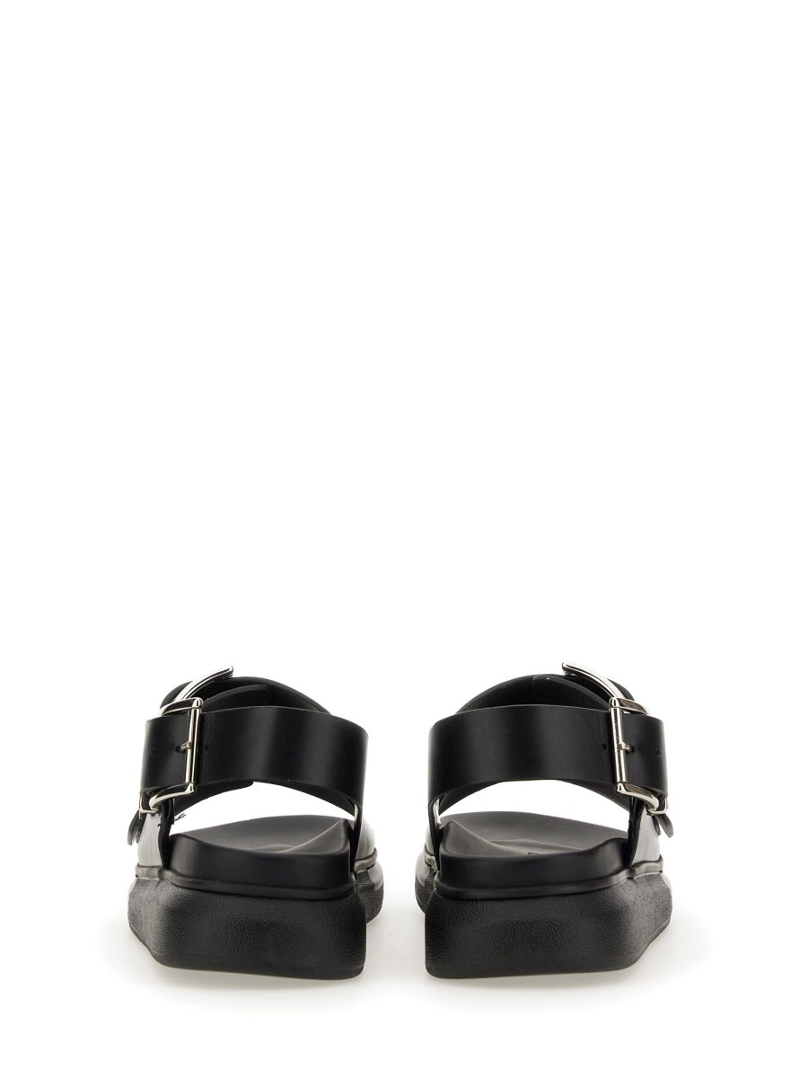 Alexander McQueen Sandals - Black | Wanan Luxury