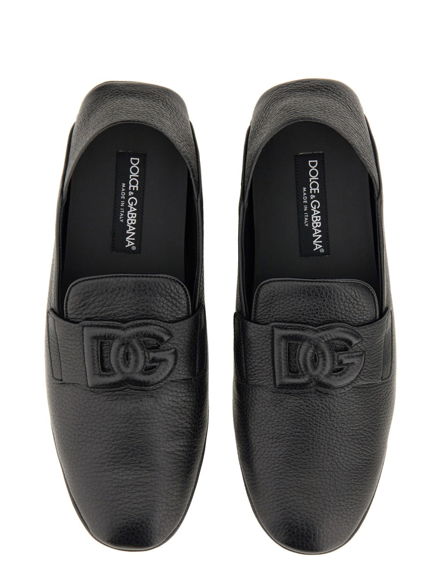 Dolce & Gabbana Loafers - Black | Wanan Luxury