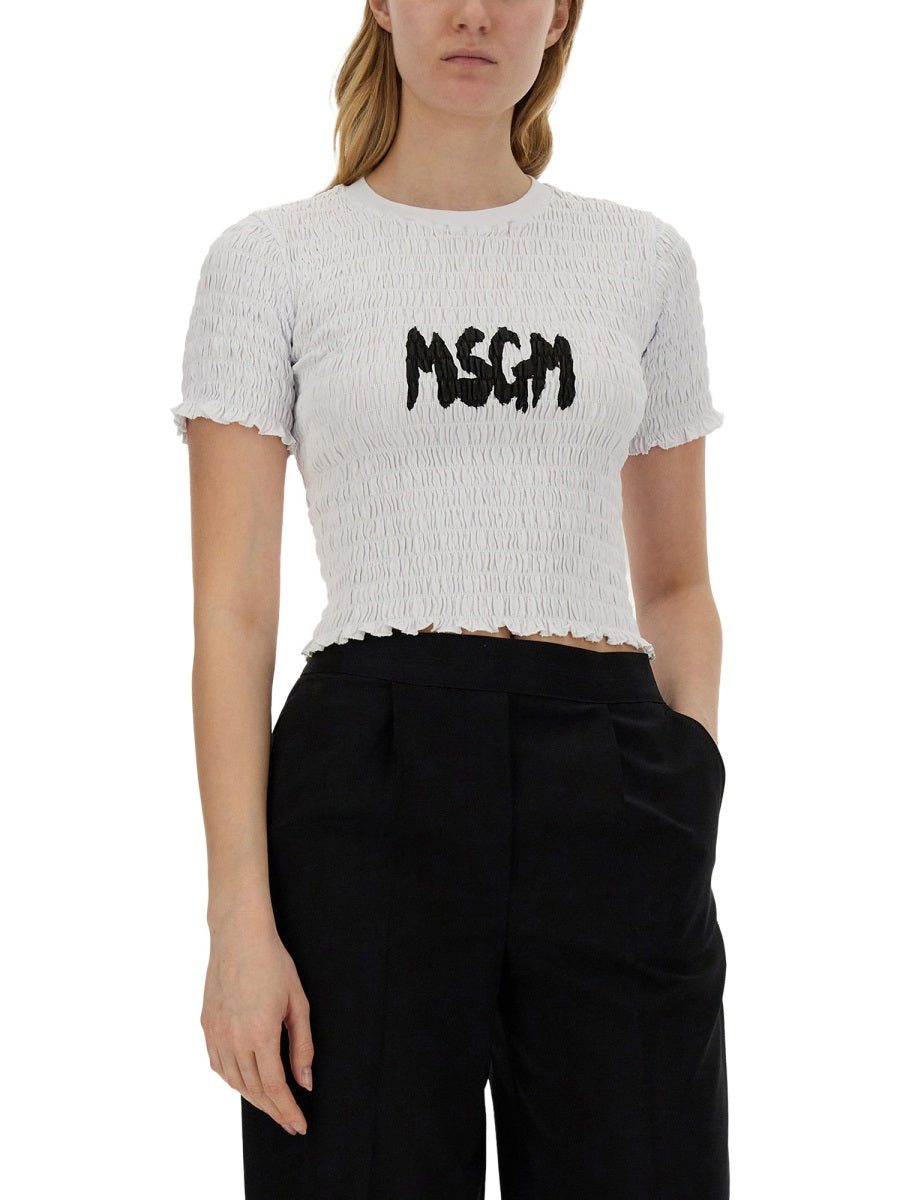 MSGM T shirts - White | Wanan Luxury