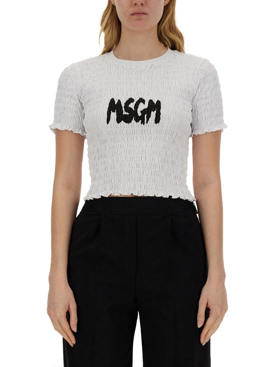 MSGM T shirts - White | Wanan Luxury