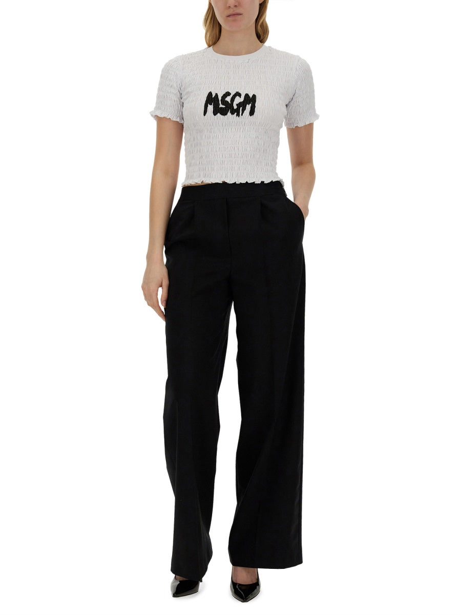 MSGM T shirts - White | Wanan Luxury