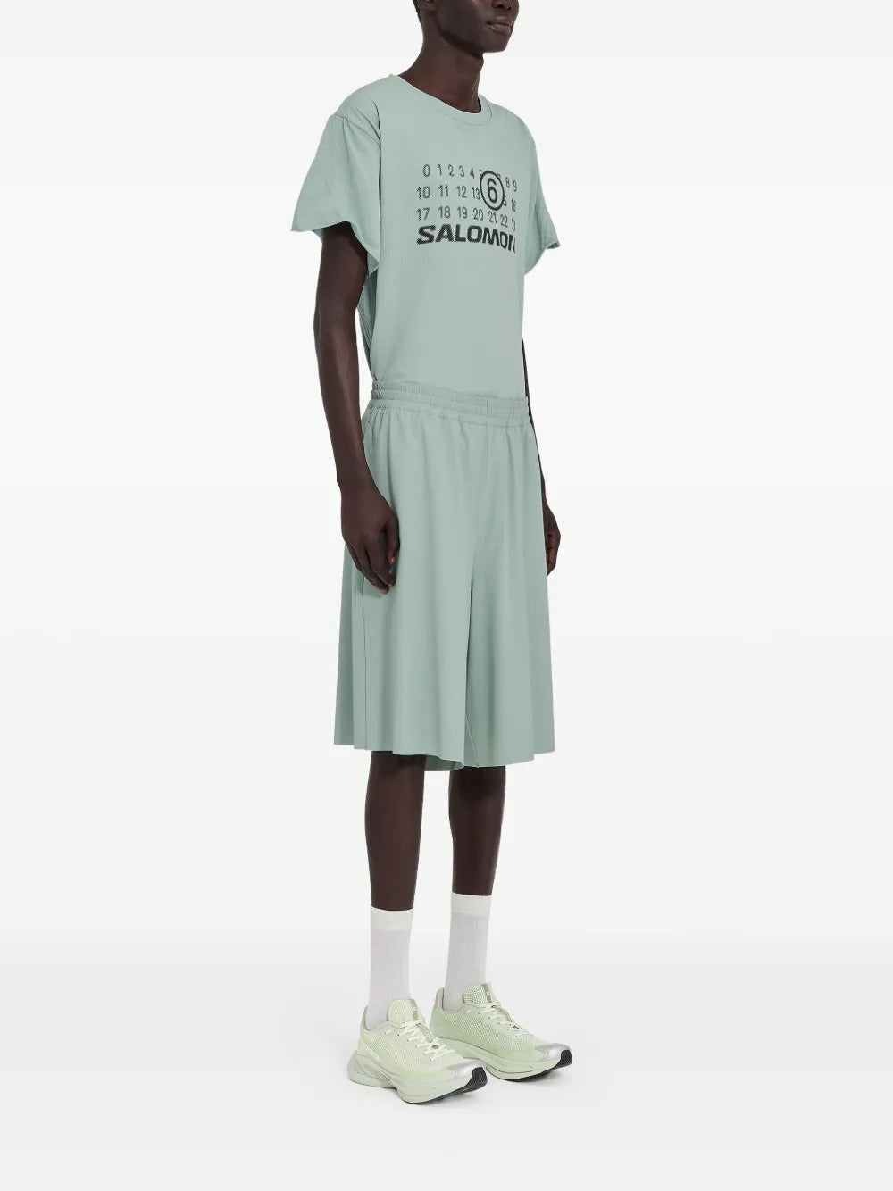 Mm6 X Salomon SHORTS - Green | 0c071506f18a399e10125422a978665575af59d3