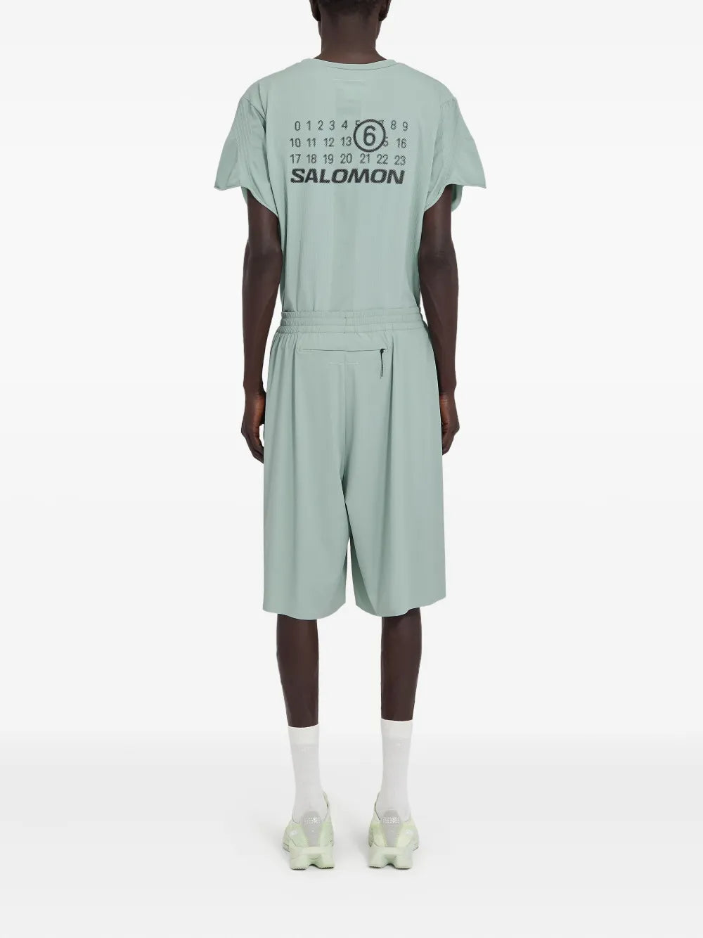 Mm6 X Salomon SHORTS - Green | 71b8c64d0e3dc708d1ffc95ecb864ea26ff34235