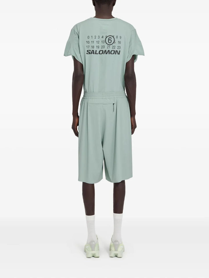 Mm6 X Salomon SHORTS - Green | 71b8c64d0e3dc708d1ffc95ecb864ea26ff34235