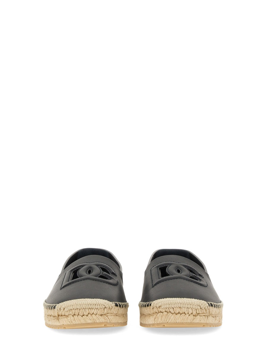 Dolce & Gabbana Flat Shoes - Black | Wanan Luxury