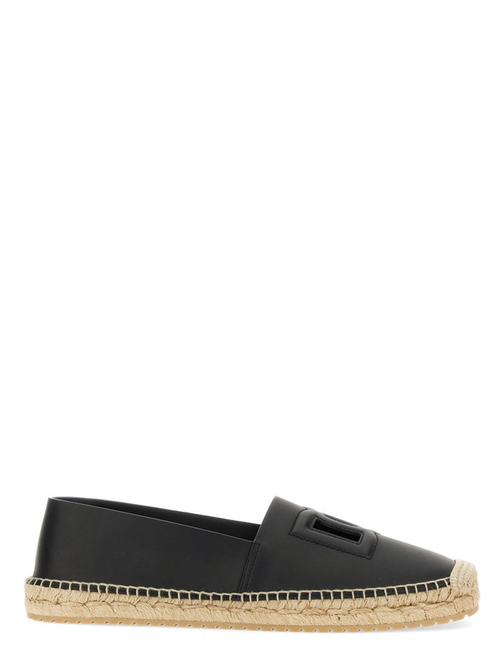 Dolce & Gabbana Flat Shoes - Black | Wanan Luxury