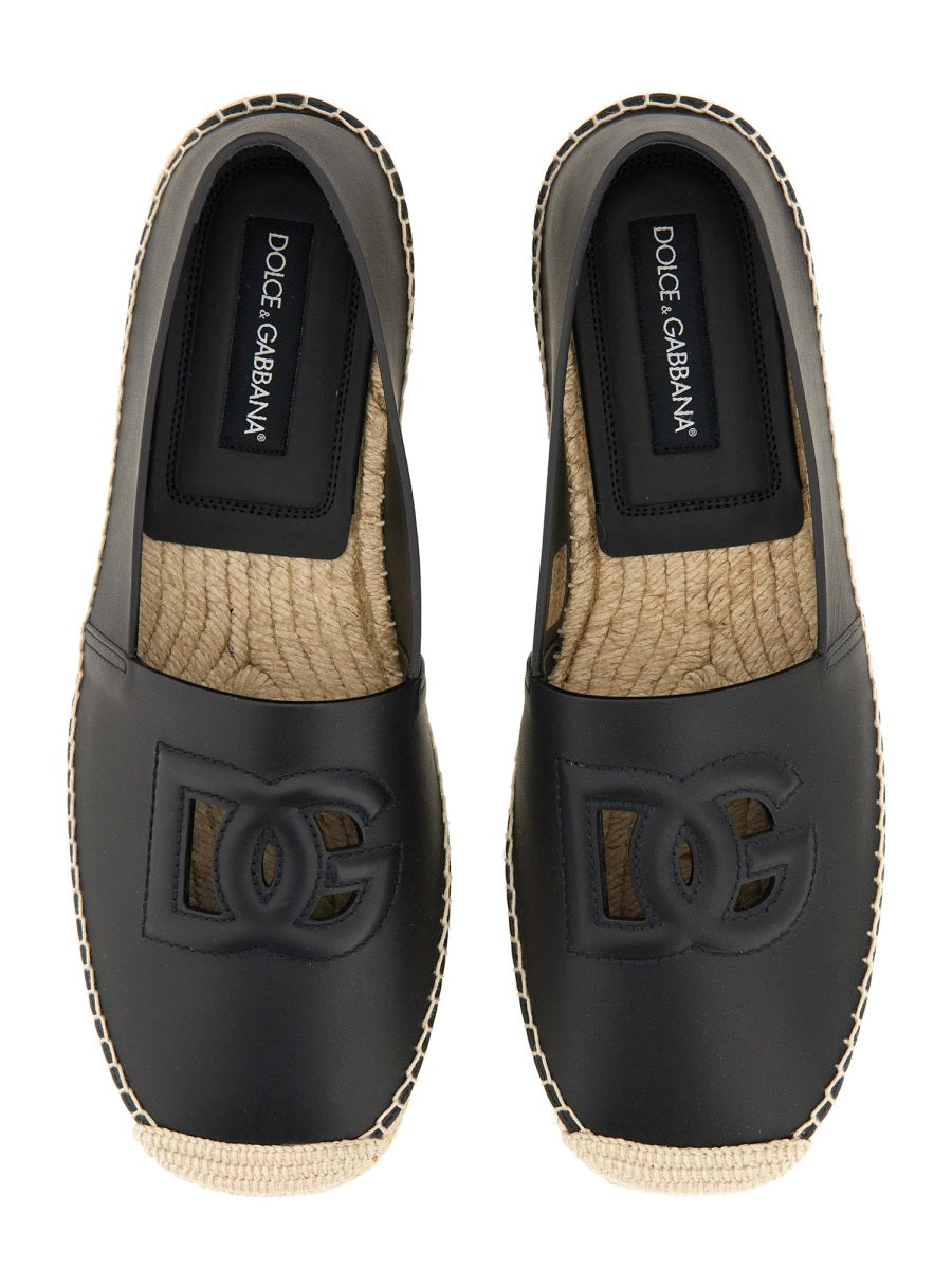 Dolce & Gabbana Flat Shoes - Black | Wanan Luxury