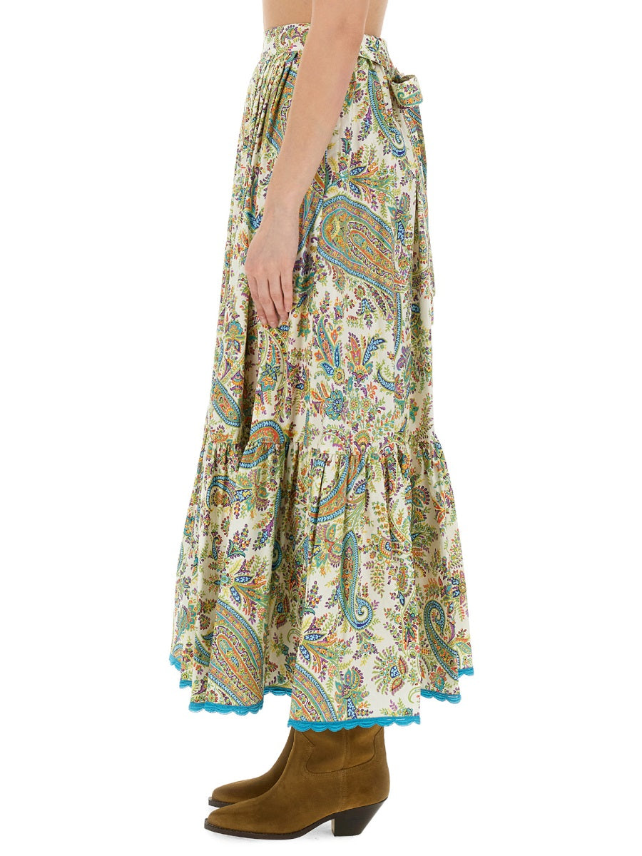 Etro Skirts - Green | Wanan Luxury