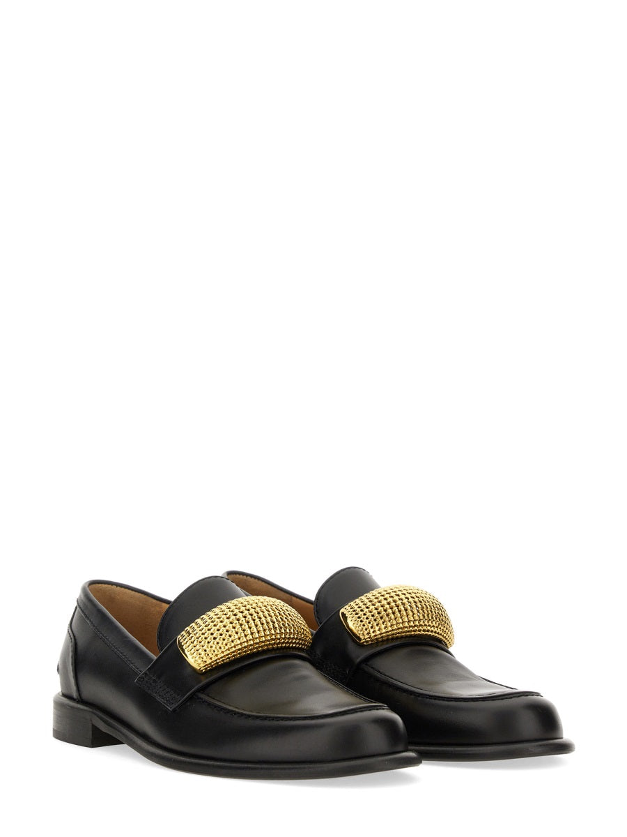 JW Anderson Loafers - Black | Wanan Luxury