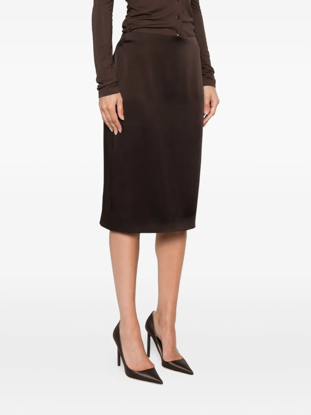 Tom Ford Midi skirts - Brown | 182eb4713009ef38ab2b9fece573629fe83e8503