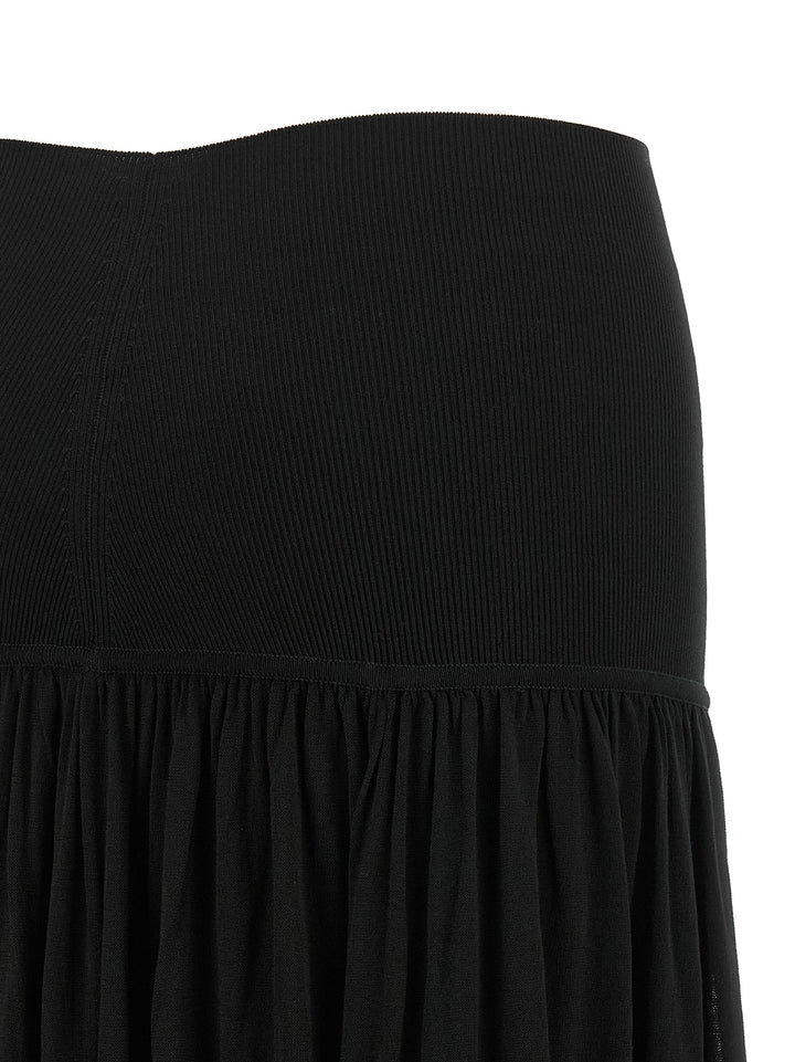 Zimmermann Valiant Skirts - Black | 4038aa027a09f3aa6783d9819ca67c353c6dff54