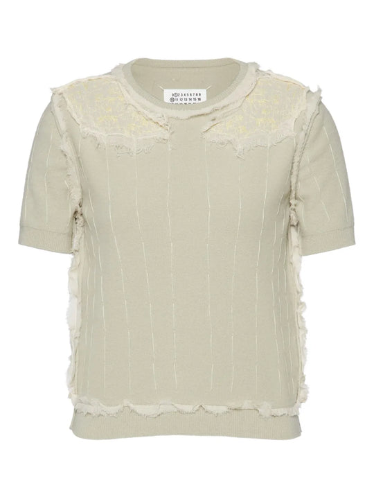 Top With Frayed Edges