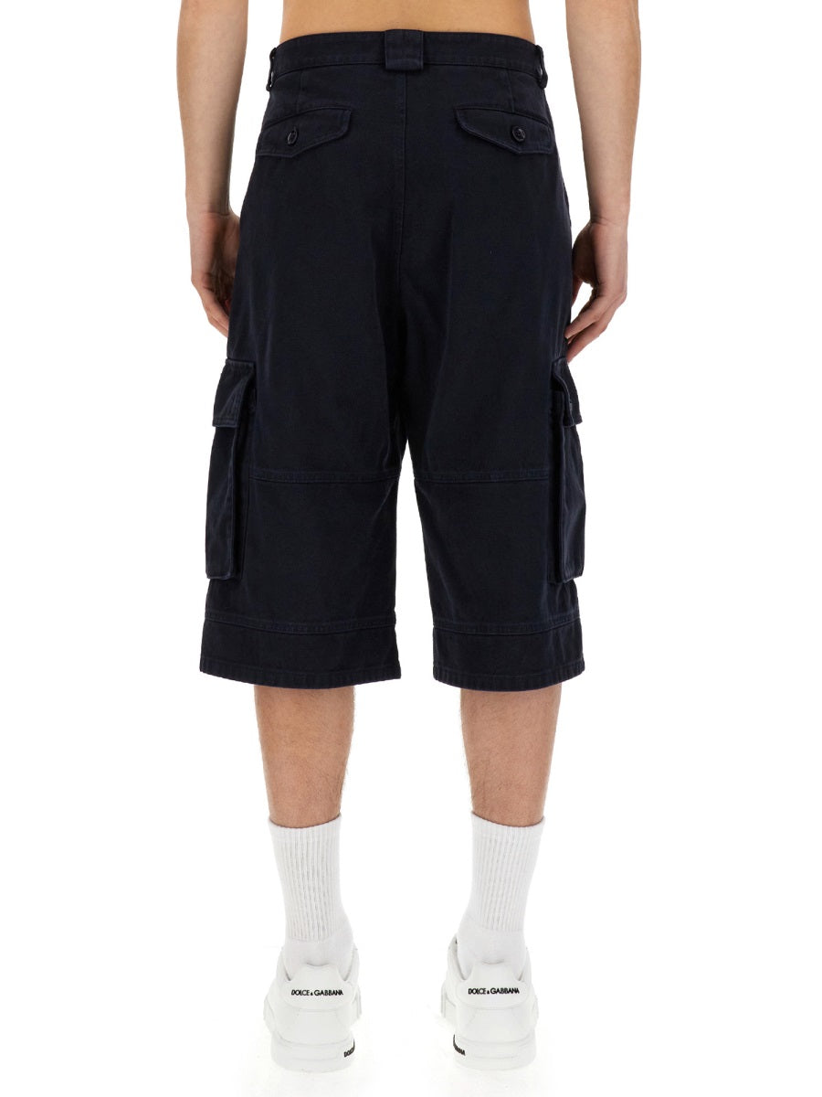 Dolce & Gabbana Shorts - Blue | Wanan Luxury