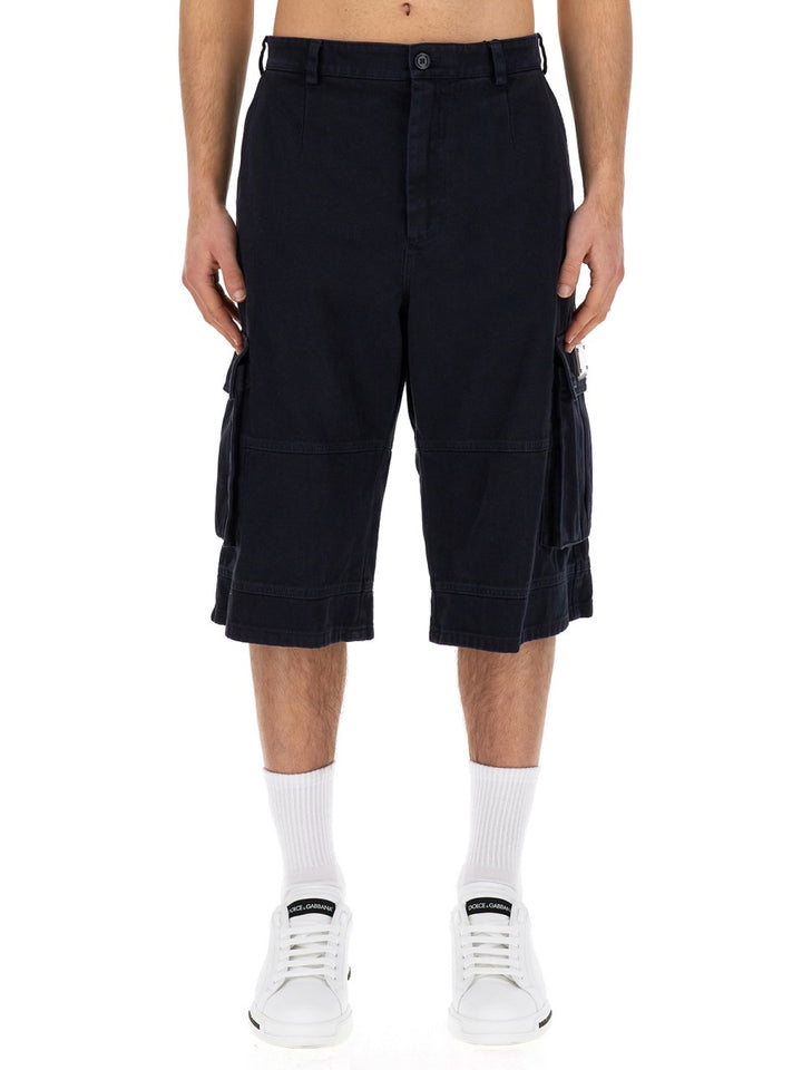 Dolce & Gabbana Shorts - Blue | Wanan Luxury