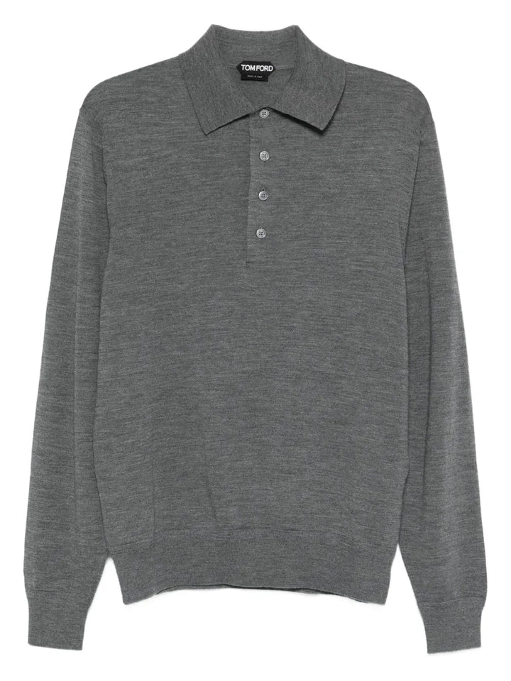 Tom Ford POLO - Grey | 23eb66417691f7b1e0a872146dd1b21393cc21c3