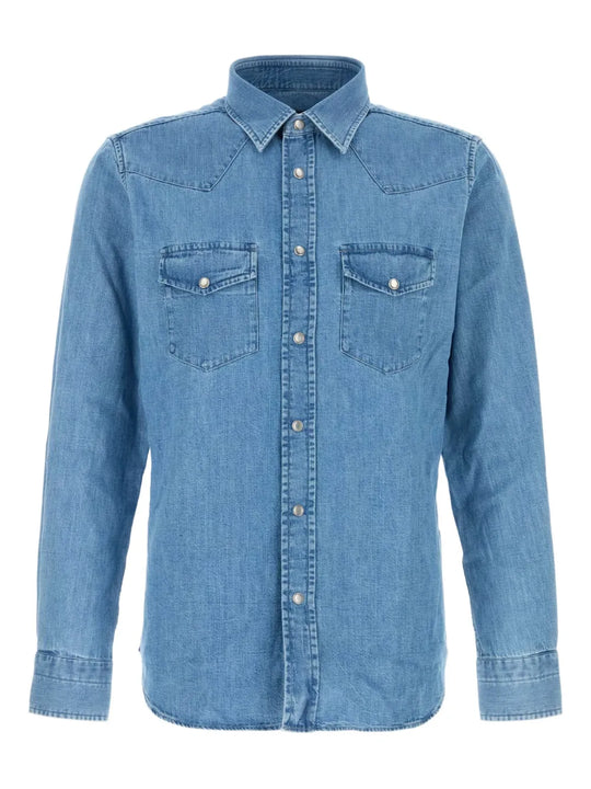 Slim-Fit Denim Shirt