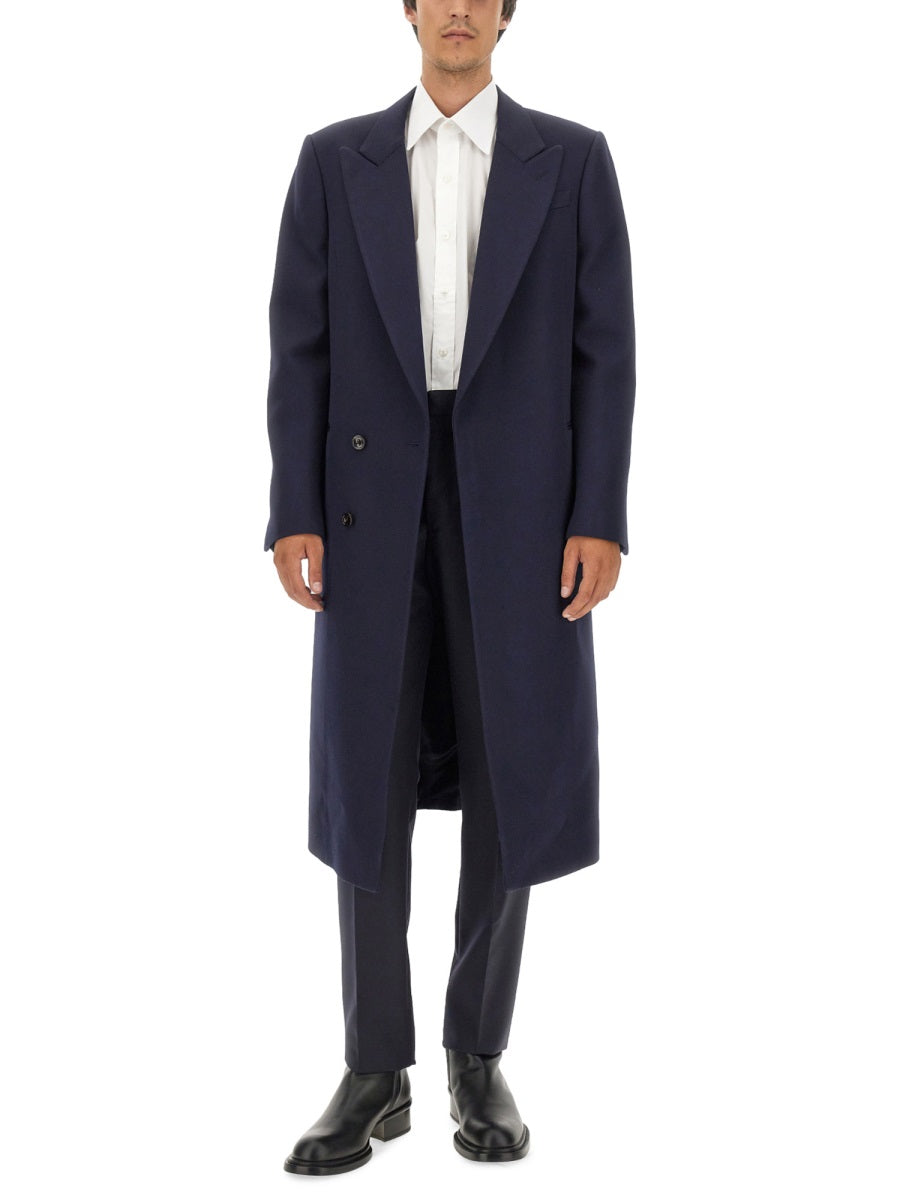 Alexander McQueen Trenches - Blue | Wanan Luxury