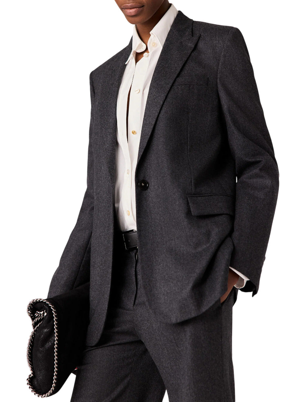 Stella Mccartney JACKET - Grey | cef697991597dd51d7755ee089a65f038ad300c4