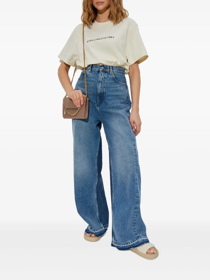 Stella Mccartney T-shirts - Nude & Neutrals | 6bda40711d9c8dd7e978203a4016b6372134db05