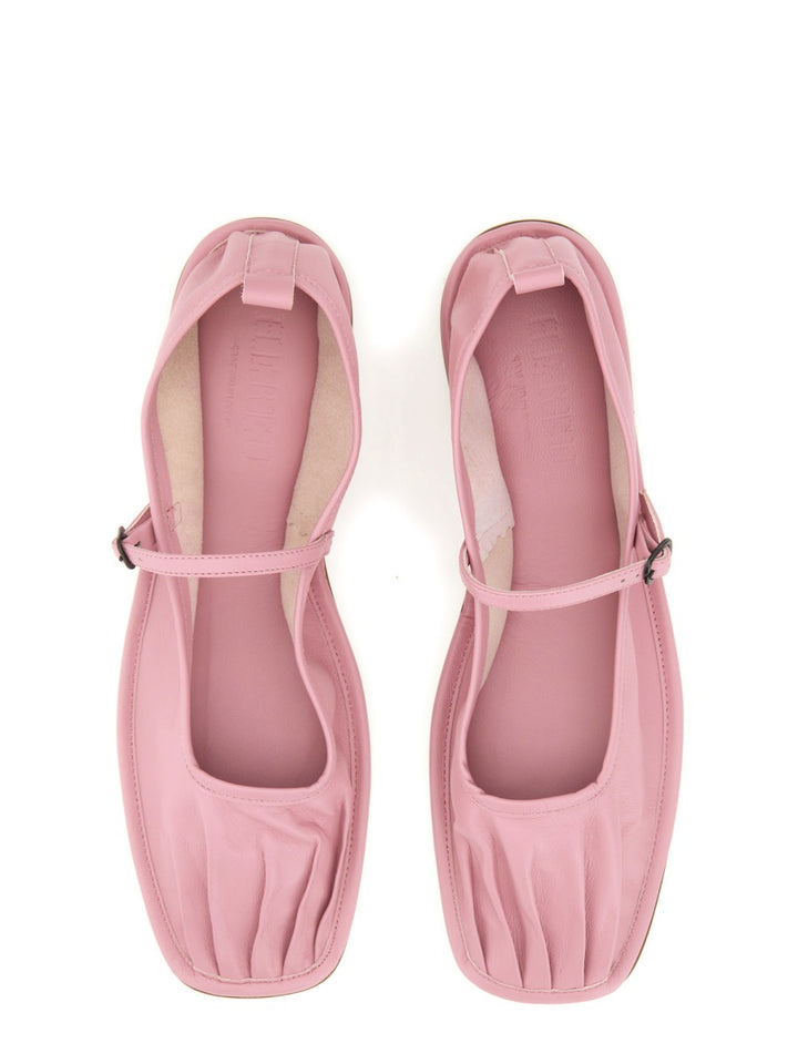 Hereu Flat Shoes - Pink | Wanan Luxury