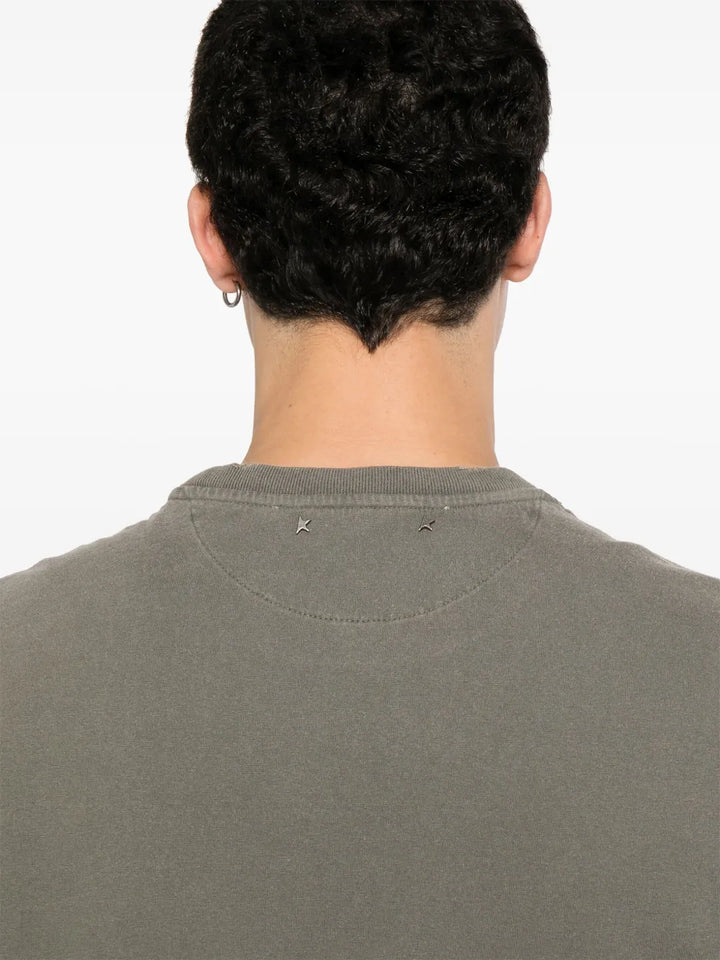 Golden  Goose T-shirts - Green | df45a7081b74320c2688362f208816743c661089