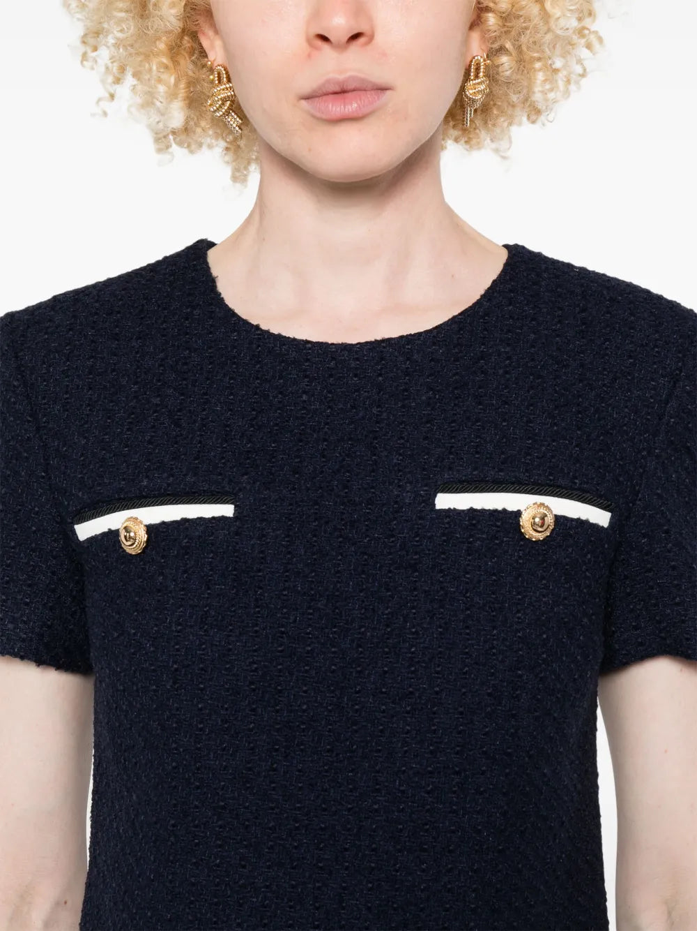 Self-Portrait DRESS - Blue | 0382d3a1c67eb0c3b4872b43a5cb6de7c4566e51