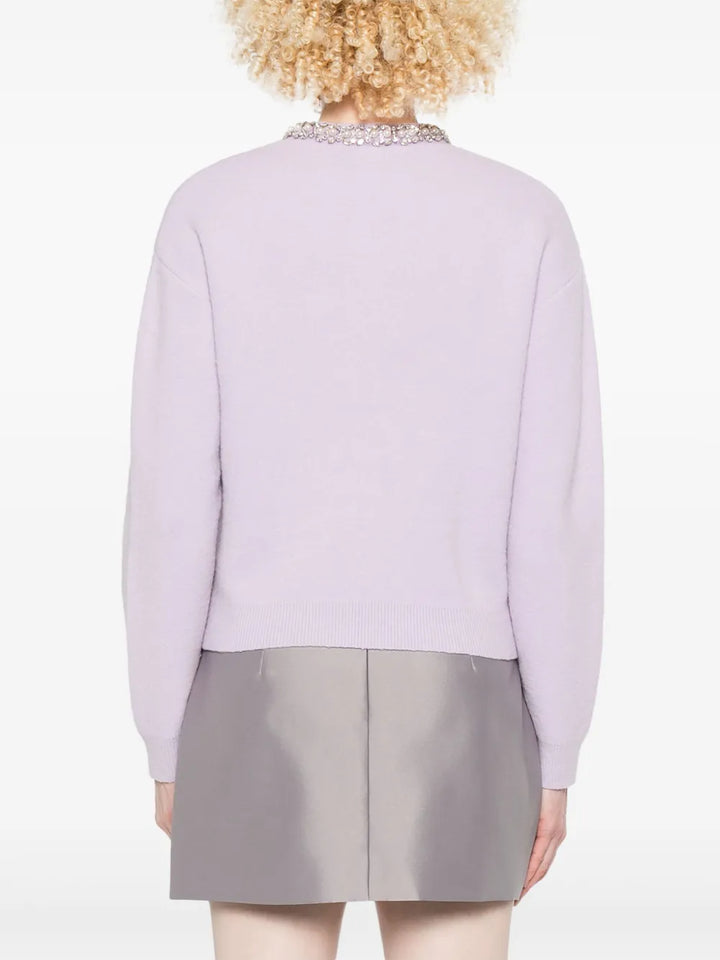 Self-Portrait SWEATER - Pink & Purple | 699cb39e8f71f3754267726de268e69688ab6d13