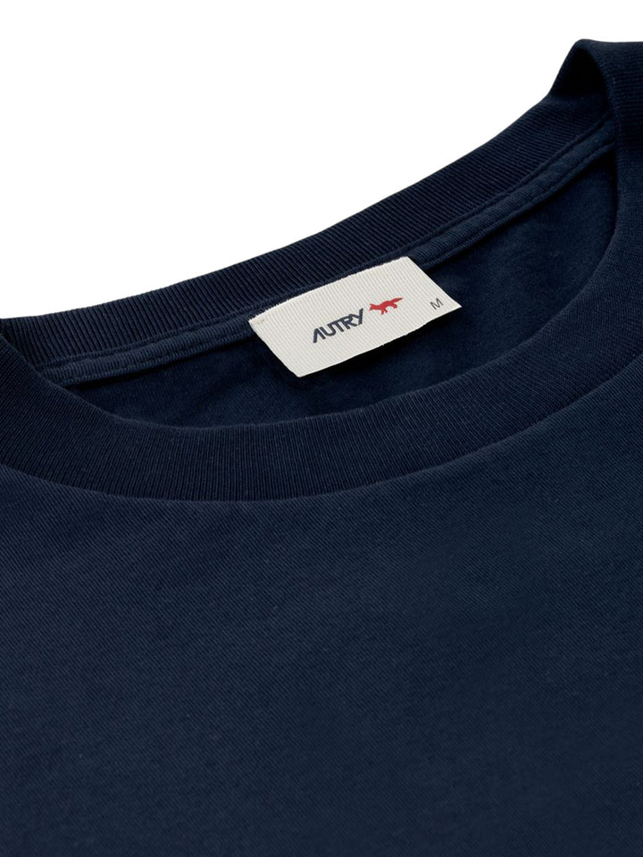 Autry X Maison KitsunÈ TSHIRT - Blue | ac6fa03bdd84af39080232b0238df1e9087c3bc4