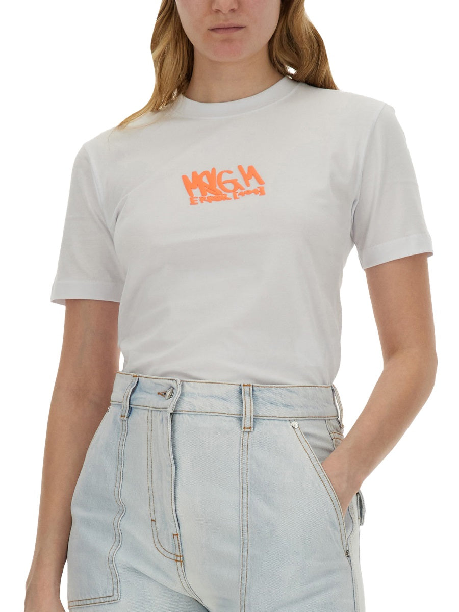 MSGM T shirts - White | Wanan Luxury