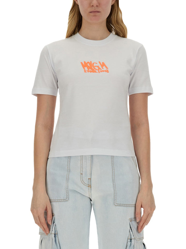 MSGM T shirts - White | Wanan Luxury