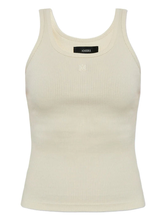 Ribbed Sleeveless Tank Top