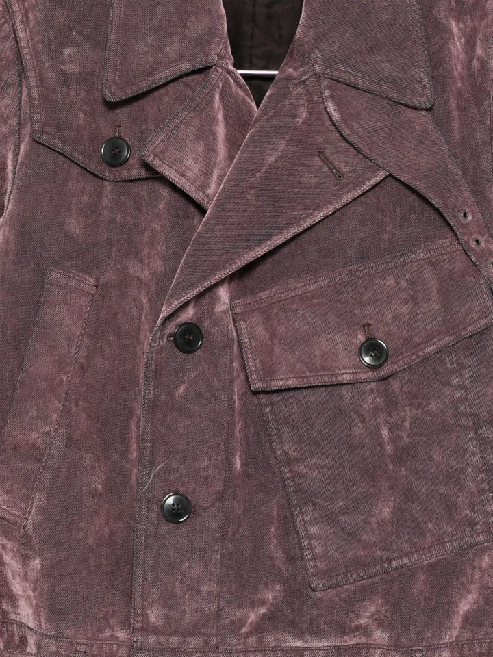 Dries Van Noten JACKET - Pink & Purple | e731b93533ef950c7fae87dd47181d7b8a6e0fdf