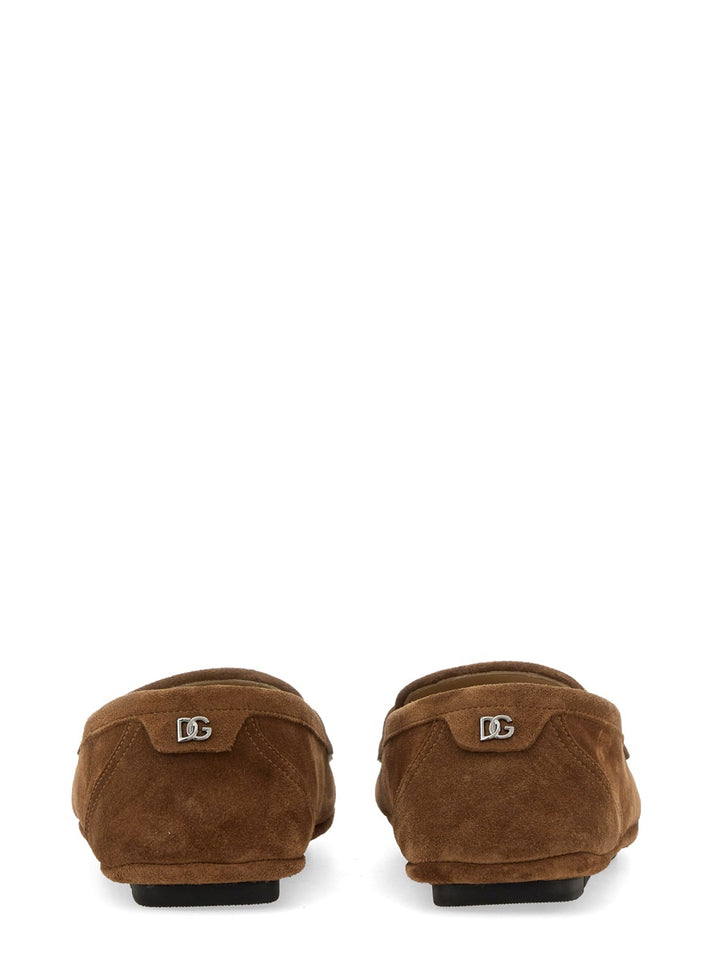 Dolce & Gabbana Loafers - Beige | Wanan Luxury