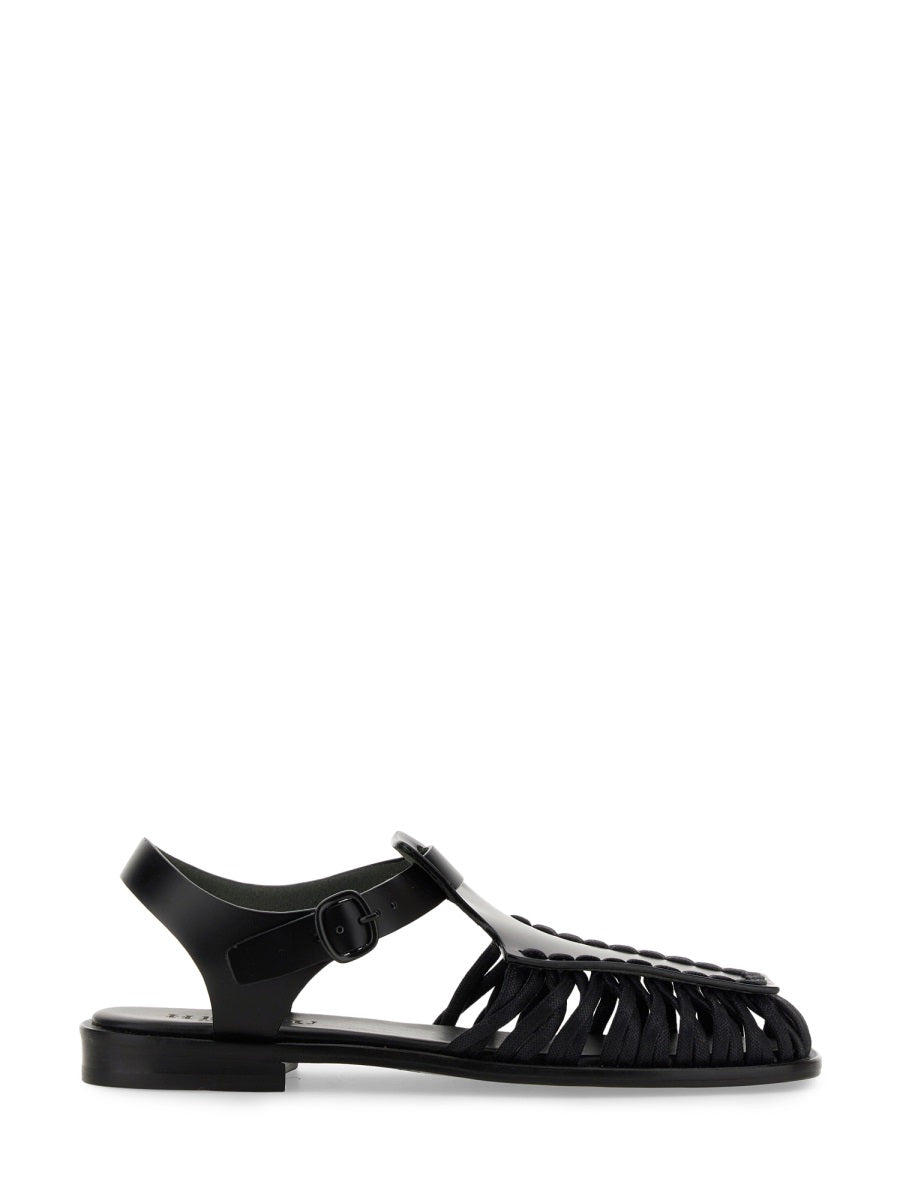 Hereu Sandals - Black | Wanan Luxury