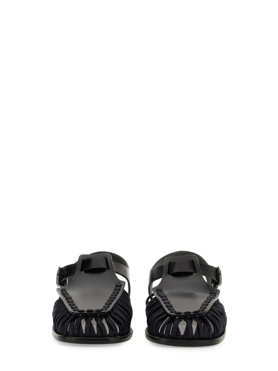 Hereu Sandals - Black | Wanan Luxury
