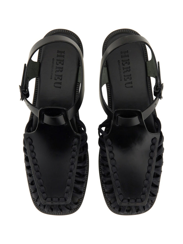 Hereu Sandals - Black | Wanan Luxury