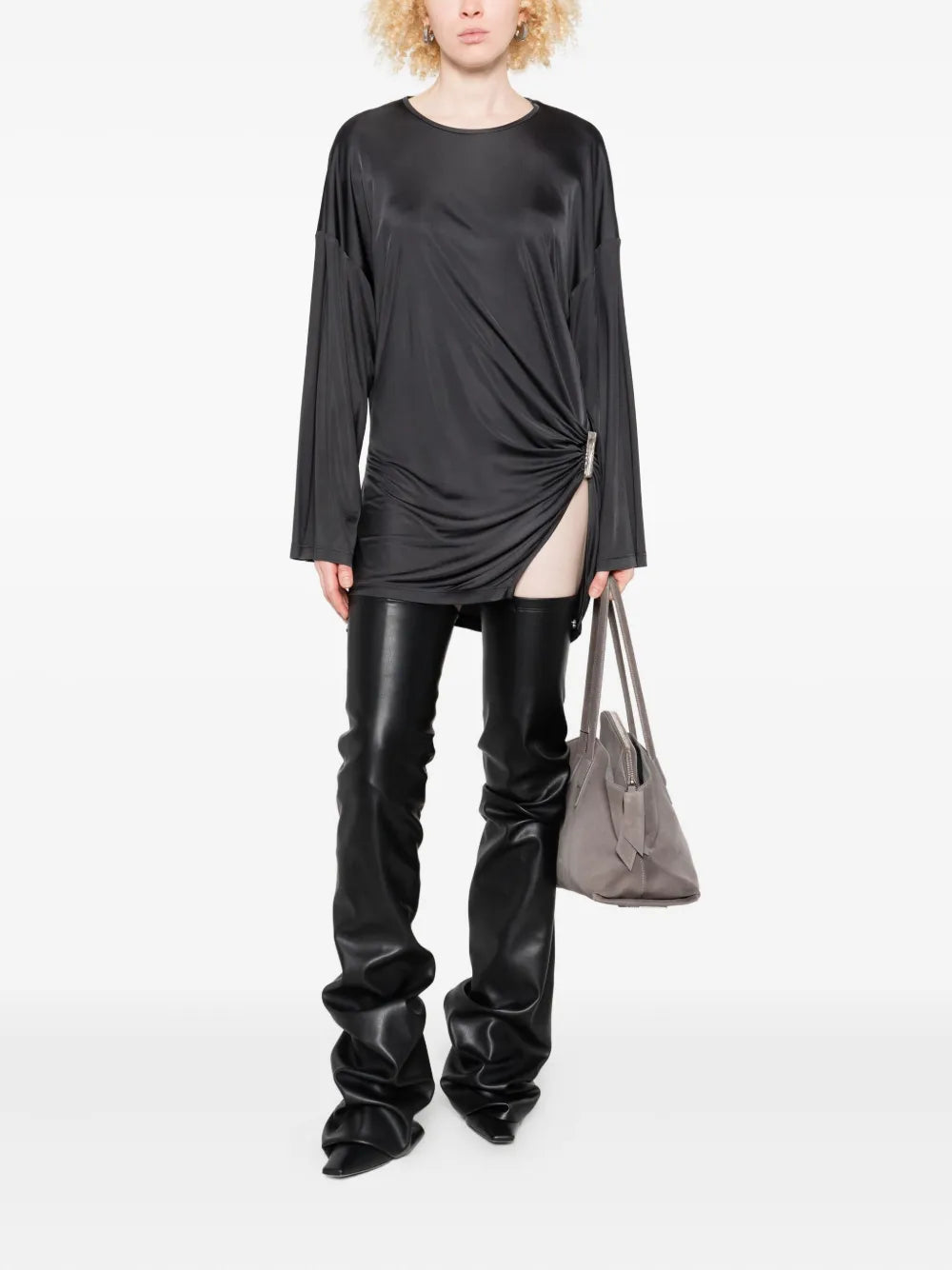 The Attico DRESS - Grey | ad3e18a8137eb40e34fd42a45be4e5f6e7c3340e