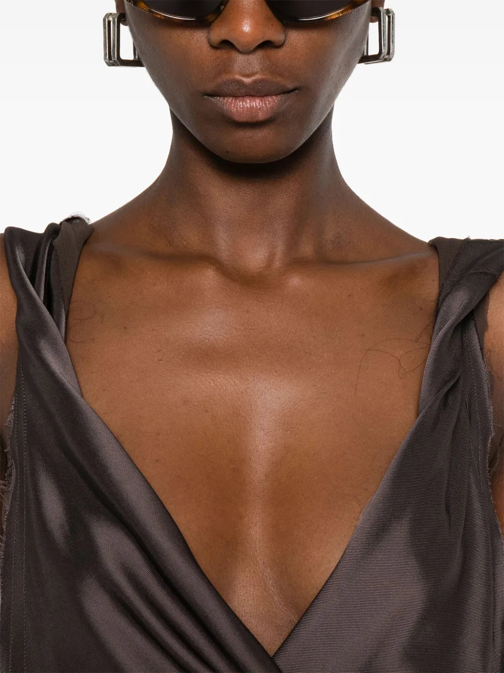 The Attico DRESS - Brown | cdedf8cc108ea08a97f4bc78a4b00647797e252f