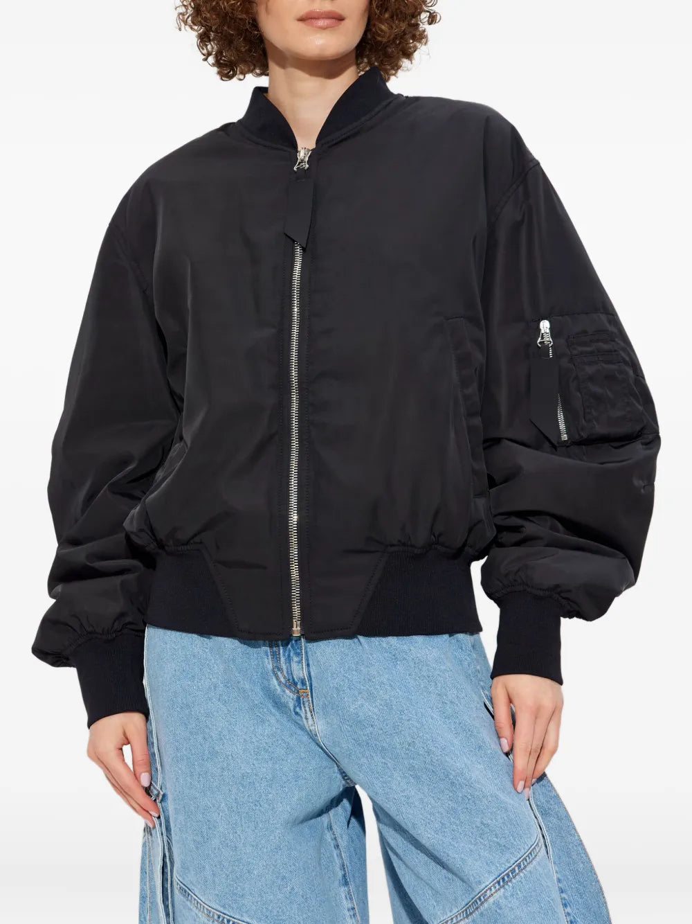 The Attico JACKET - Black | 8eb81c50f2281e9574b7e61e3a8cc305d84a85ab