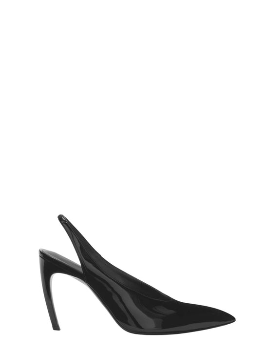 Black "Viper" Slingback