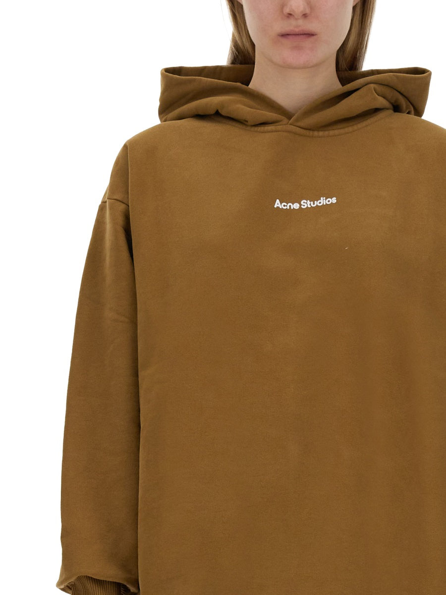 Acne Studios Sweatshirts - Brown | 374e0b8253e7533cfacdc042b36684d7d68445bd