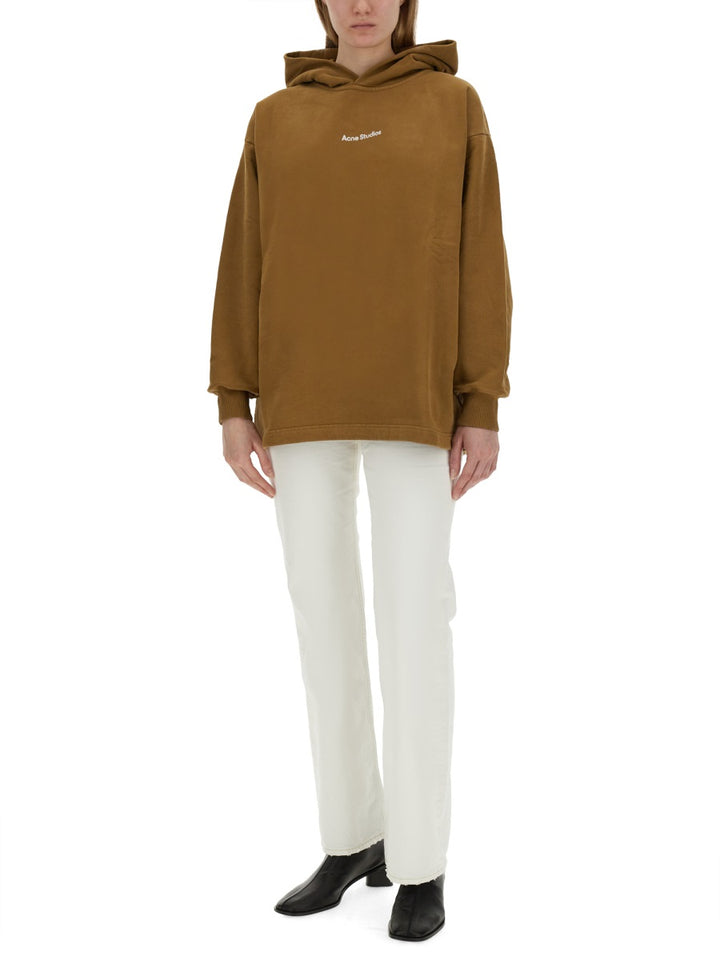 Acne Studios Sweatshirts - Brown | 5aa2bcbdbbd06aa73c2c3ac7567042f1be646bda