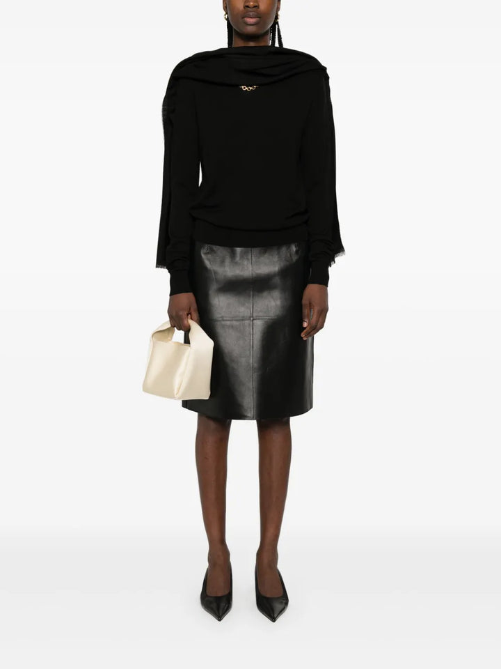 Toteme SWEATER - Black | 3ed2f66923cdcd50bb15e81c9d4b14bbd49b40a2