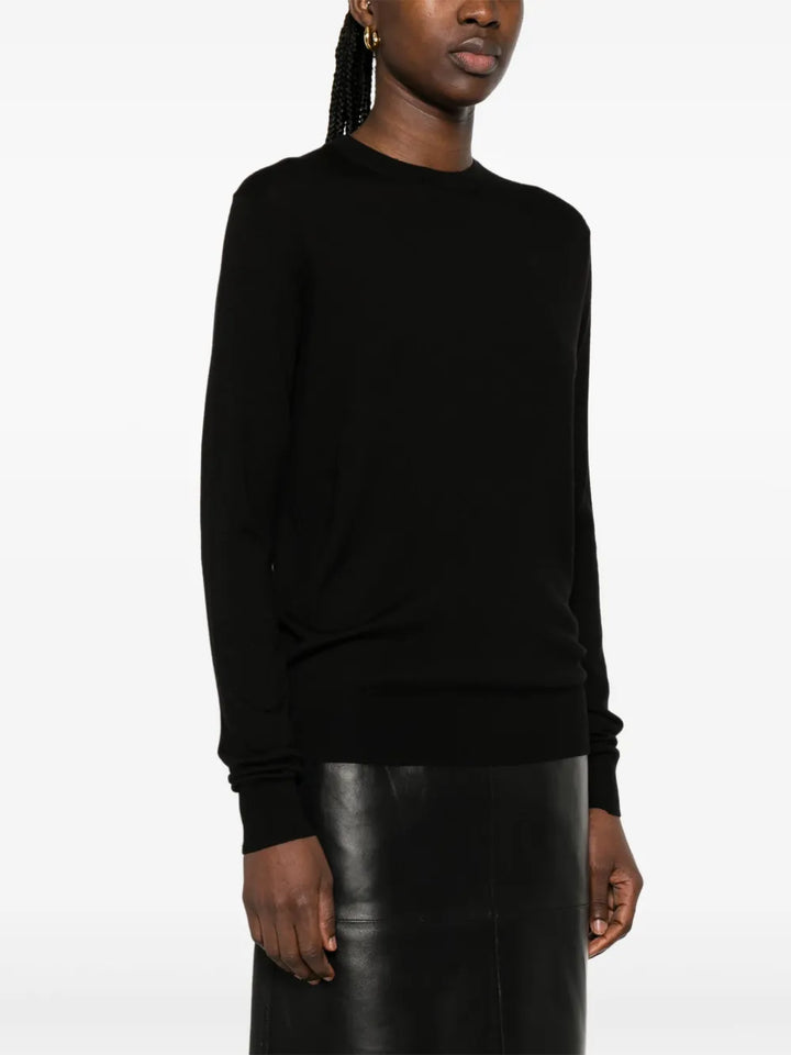 Toteme SWEATER - Black | ce52fdc1871f88f01c2f6247b2a8d02aee497c50