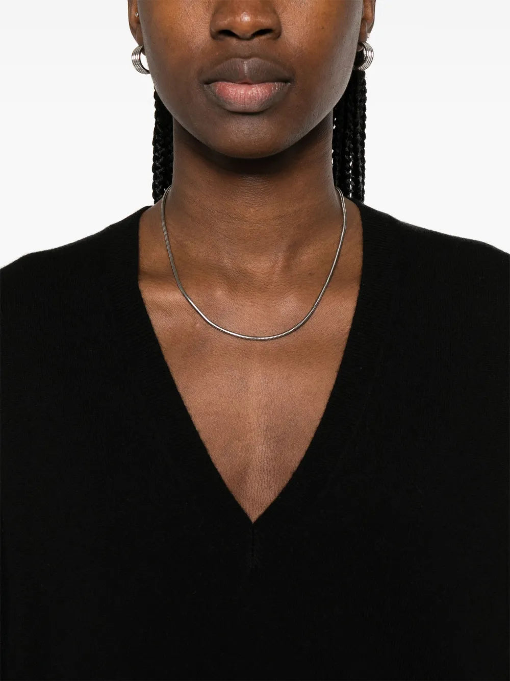 Toteme SWEATER - Black | 3c867cd62fcc0b565c5ad39cca2090f89292f530